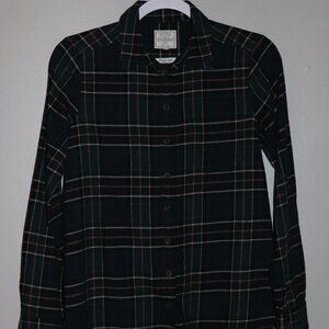 Fat Face Perfect Shirt Plaid Button Down Size 4